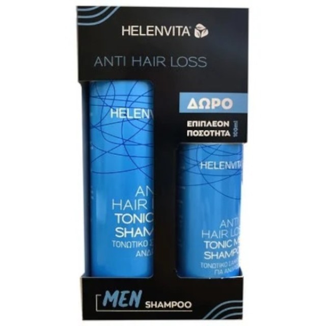 Helenvita Promo Anti Hair Loss Shampoo Men 200ml + 100ml Δώρο