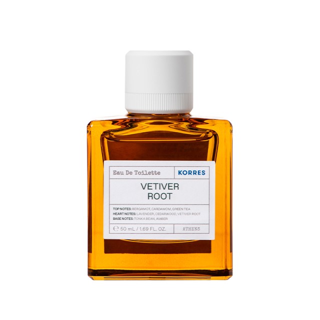 Korres Vetiver Root Eau De Toilette Ανδρικό Άρωμα 50ml