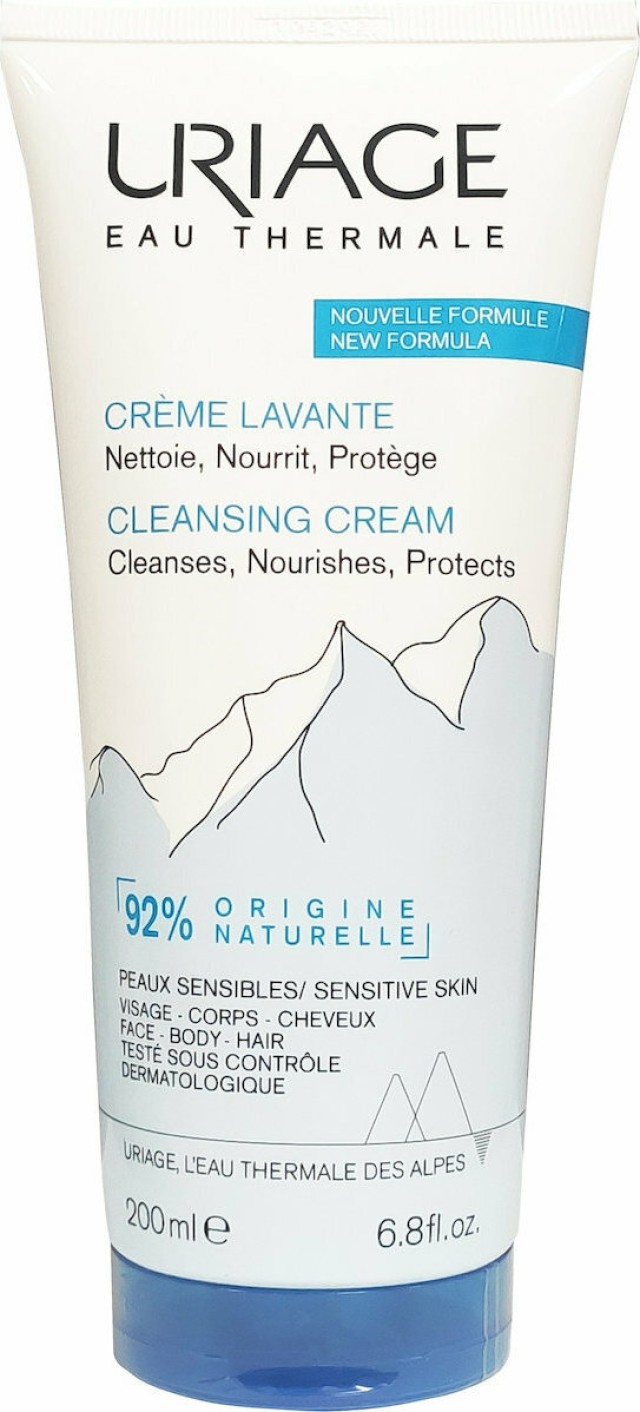 Uriage Eau Thermale Cleansing Cream Κρέμα Καθαρισμού 200ml