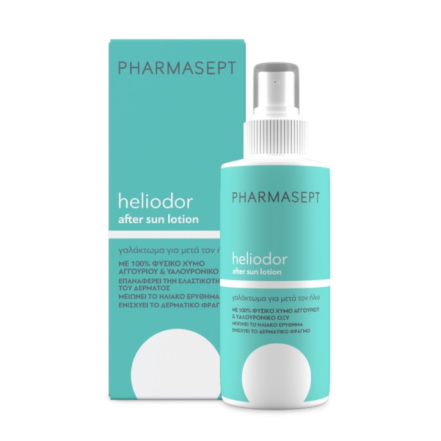 Pharmasept Heliodor After Sun Lotion Γαλάκτωμα Προσώπου-Σώματος Για Μετά την Έκθεση Στον Ήλιο 200ml