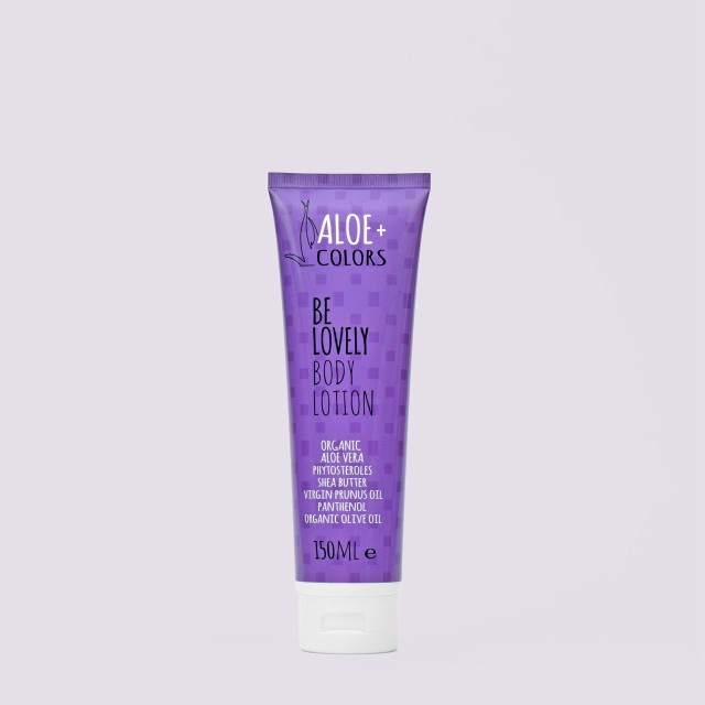 Aloe+ Colors Be Lovely Body Lotion Ενυδατικό Γαλάκτωμα Σώματος Με Άρωμα Καραμέλα-Πικραμύγδαλο 150ml