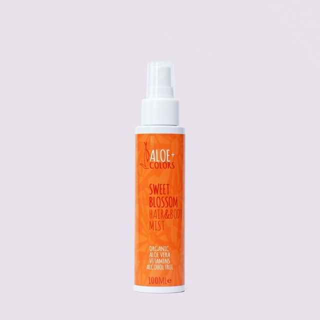 Aloe+ Colors Sweet Blossom Hair & Body Mist Ενυδατικό Σπρέι Σώματος & Μαλλιών Με Άρωμα Βανίλια-Πορτοκάλι 100ml