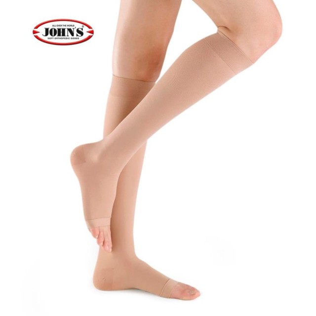 JOHNS ΚΑΛΤΣΕΣ ΦΛΕΒ CLASS II ΡΙΖ -34-40MMHG MEDIUM size 3