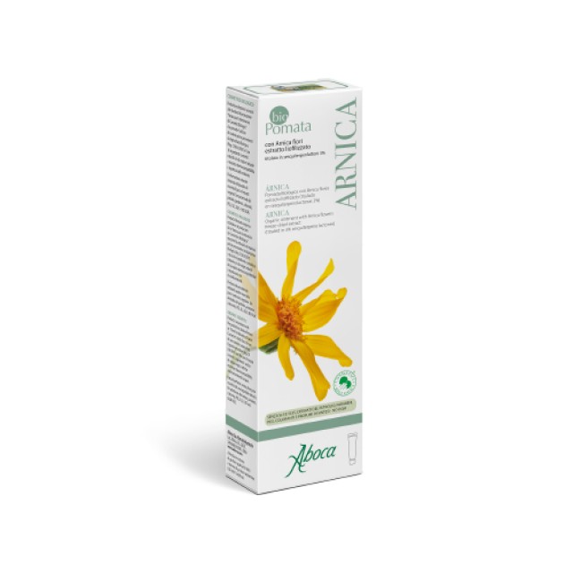 Aboca Arnica Bio Pomata Cream Βιολογική Κρέμα Άρνικας Για Μυΐκούς Πόνους & Μώλωπες 50ml