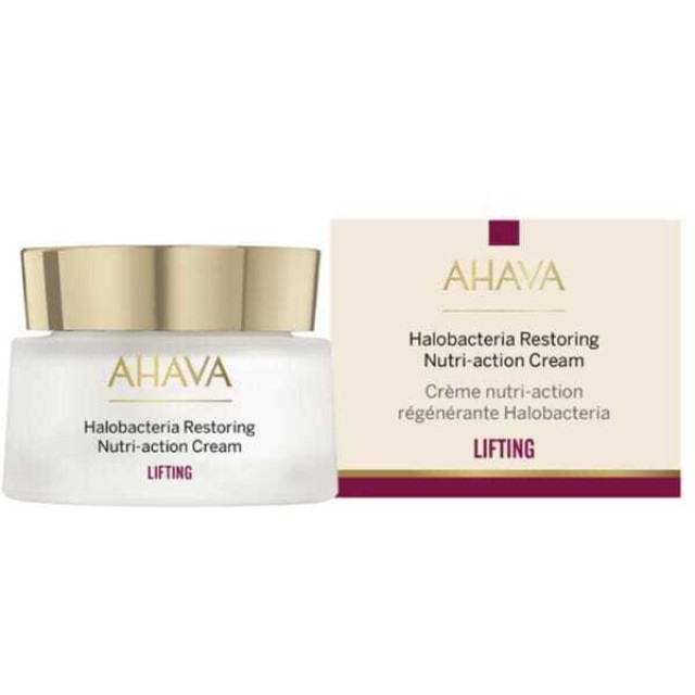 Ahava Halobacteria Restoring Nutri-Action Κρέμα Προσώπου Ημέρας Για Ώριμη Επιδερμίδα 50ml