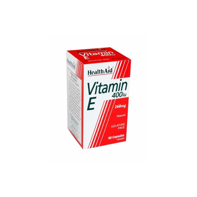 Health Aid Vitamin E 400iu 268mg 60 φυτικές κάψουλες