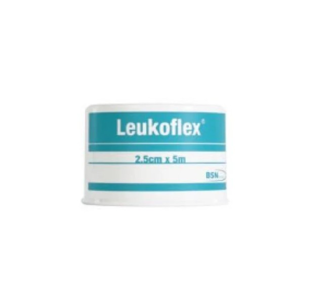 BSN MEDICAL Leukoflex Waterproof Αυτοκόλλητη Επιδεσμική Ταινία 2,5cm x 5m 1 Ρολό