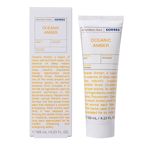 KORRES AFTER SHAVE OCEANIC AMBER 125ml