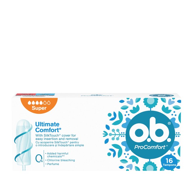 O.b. Ultimate Comfort Super 16 ταμπόν