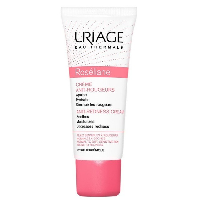 Uriage Roseliane Cream Ενυδατική Κρέμα Προσώπου κατά της Ερυθρότητας, 40ml