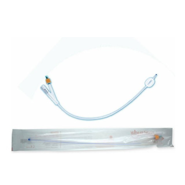 Matsuda Ουρολογικός Καθετήρας Σιλικόνης 2-way No16 30ml