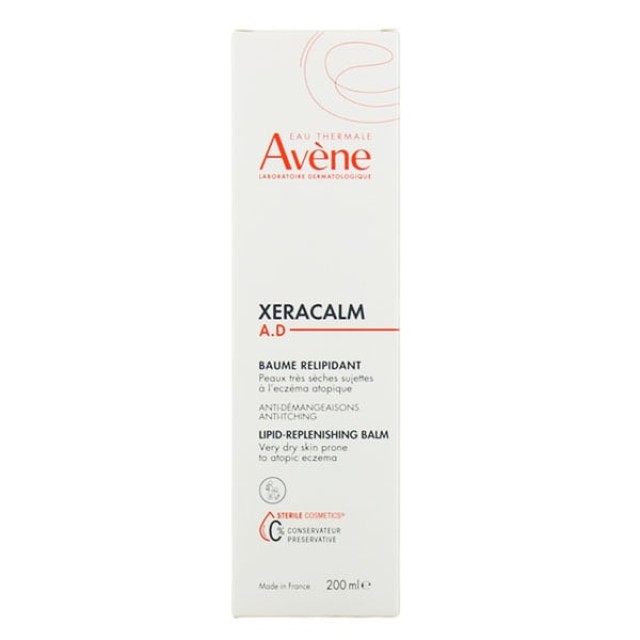 Avene XeraCalm A.D Baume Relipidant Βάλσαμο για Αναπλήρωση των Λιπιδίων, 200ml