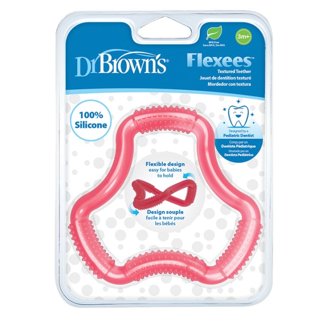 Dr. Browns TE 101 Κρίκος Οδοντοφυΐας Ροζ 1τμχ