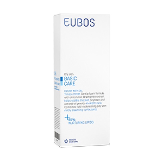 Eubos Cream Bath Oil Ελαιώδες Αφρόλουτρο 200ml