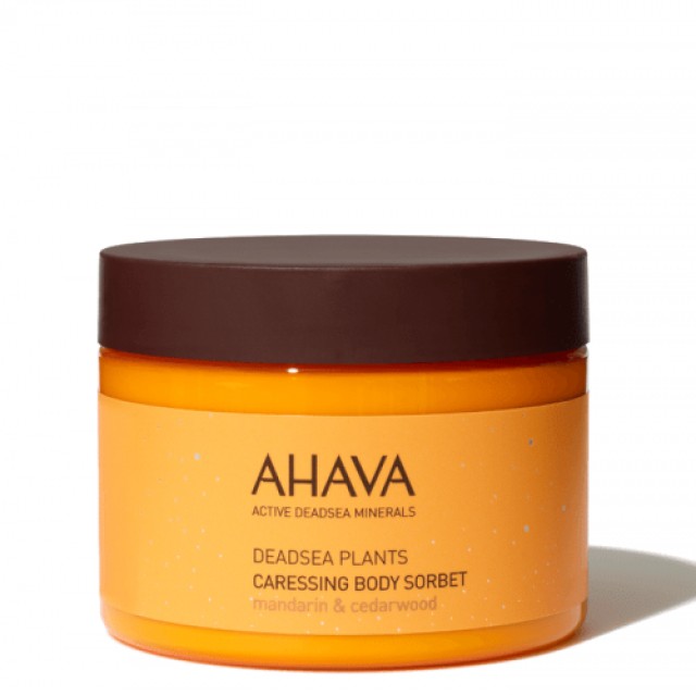 Ahava Dead Sea Plants Caressing Body Sorbet Mandarin & Cedarwood Κρέμα Σώματος Για Αποκατάσταση Της Υγρασίας Με Άρωμα Μανταρίνι & Κέδρο 350ml