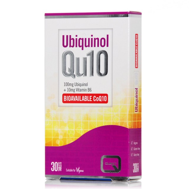 Quest Ubiquinol Q10 100mg + B610mg 30tabs