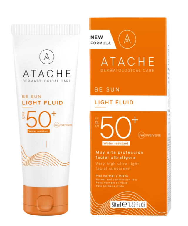 ATACHE - BE SUN Light Fluid SPF50+ 50ml | Myviva online φαρμακείο