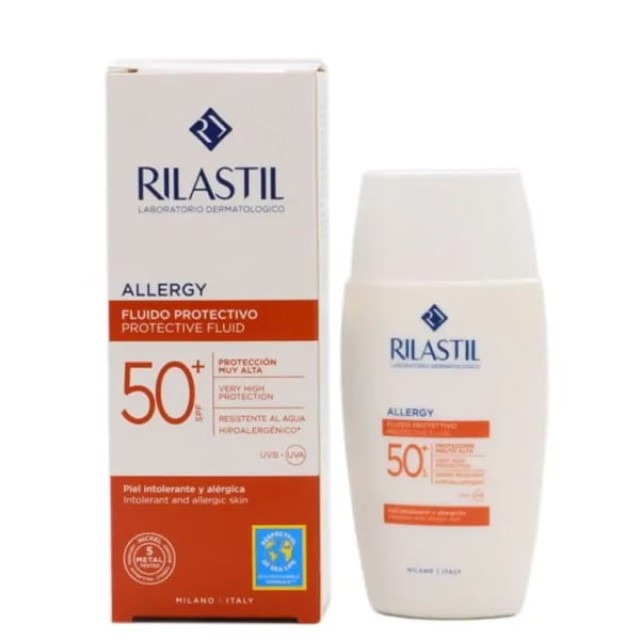 Rilastil Allergy Protective Fluid Προστατευτικό Γαλάκτωμα SPF50+, 50ml