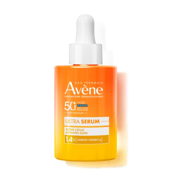 Avene Eau Thermale Ultra Serum Ορός Προσώπου για Ενεργοποίηση της Λάμψης SPF50+, 30ml