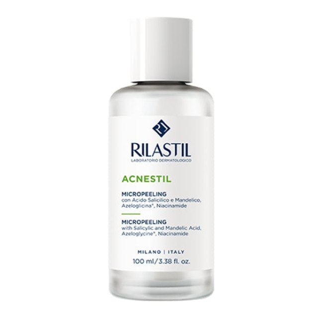 Rilastil Acnestil Micropeeling Απολεπιστική Λοσιόν Προσώπου & Σώματος, 100ml