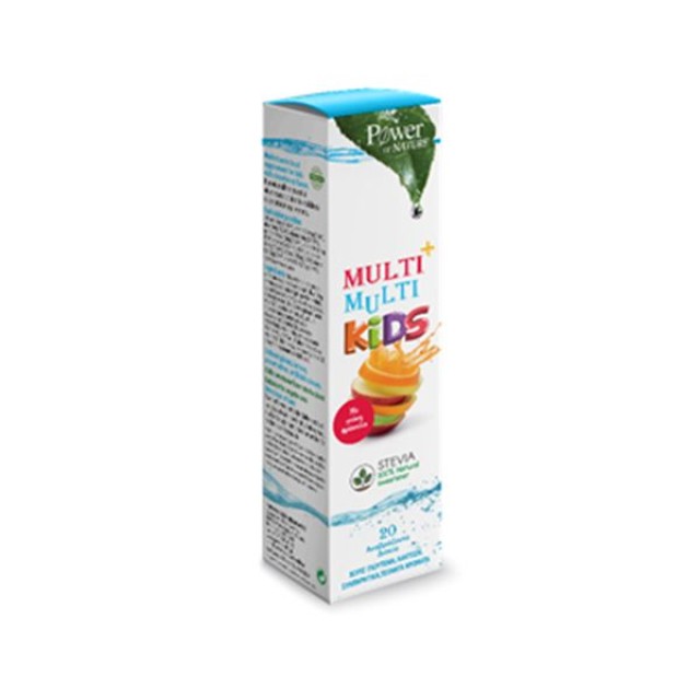 Power Health Multi+Multi Kids Stevia με Γεύση Φράουλα 20eff. tabs