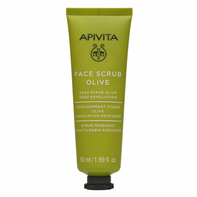 Apivita Face Scrub Βαθιάς Απολέπισης με Ελιά 50ml