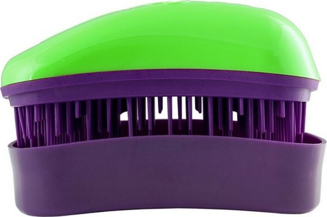 Dessata Mini Green Purple Βούρτσα Μαλλιών Πράσινη - Μωβ 1τμχ