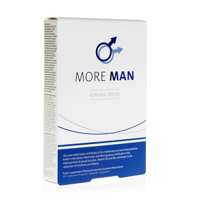 Vencil More Man Strong Drive Συμπλήρωμα για την Σεξουαλική Υγεία 50caps