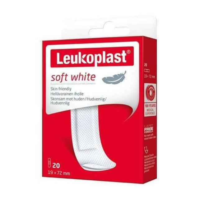 BSN Leukoplast Soft Αυτοκόλλητα Επιθέματα 72x19mm 20τμχ