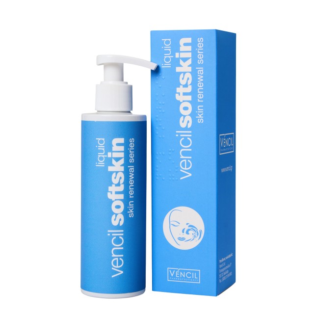 VENCIL Softskin Liquid 200ml (Υγρό Καθαρισμού για Μεικτό και Λιπαρό Δέρμα)
