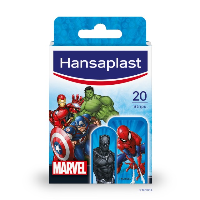 Hansaplast Junior Marvel Αυτοκόλλητα Επιθέματα 20τμχ