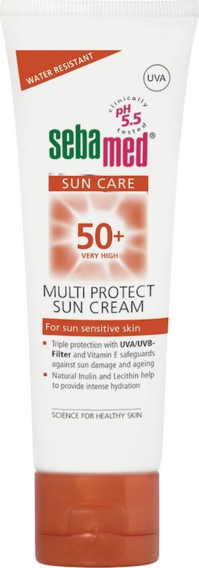 Sebamed Sun Care Multi Protect Sun Cream Αντιηλιακή Κρέμα Προσώπου Χωρίς Άρωμα SPF50 75ml