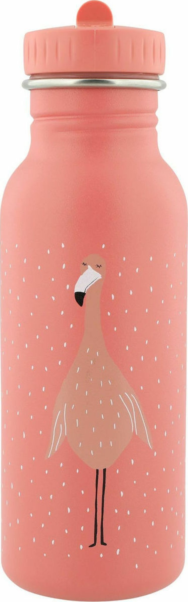 Trixie Bottle Mrs Flamingo Ανοξείδωτο Παγούρι Με Πρακτικό Στόμιο 500ml