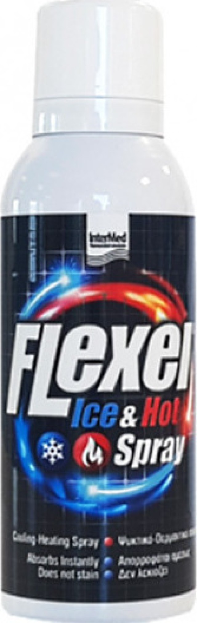 Intermed Flexel Ice & Hot Spray Θερμαντικό και Ψυκτικό Spray για τους Πόνους των Αρθρώσεων 100ml