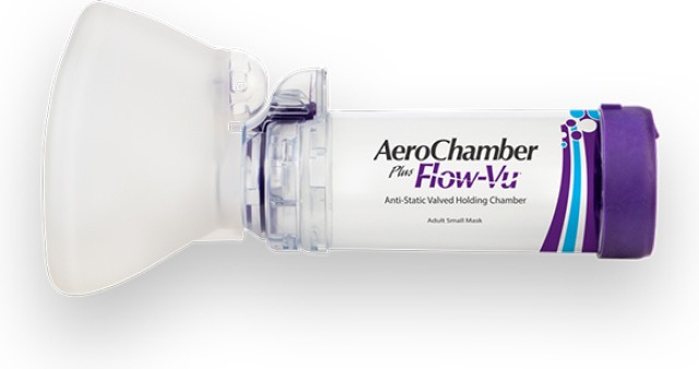 Generic Plus Flow Vu Αεροθάλαμος Εισπνοών με Μάσκα Small