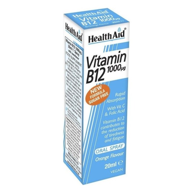 Health Aid Vitamin B12 1000μg Oral Spray 20ml