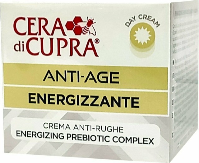 Cera di Cupra Anti-Age Energizzante Day Cream Αντιρυτιδική Κρέμα Ημέρας με Προβιοτικό Σύμπλεγμα Αναδόμησης 50ml