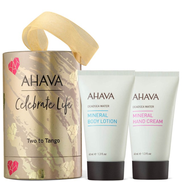 Ahava Promo Celebrate Life Two To Tango Mineral Hand Cream Ενυδατική Κρέμα Χεριών 40ml & Mineral Body Lotion Ενυδατική Κρέμα Σώματος 40ml 1σετ