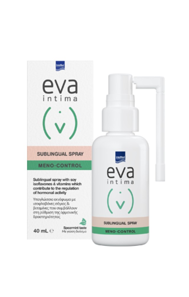 Intermed Eva Intima Meno-Control Spray Υπογλώσσιο Σπρέι Για Την Περιεμμηνοπαυσιακή Περίοδο 40ml