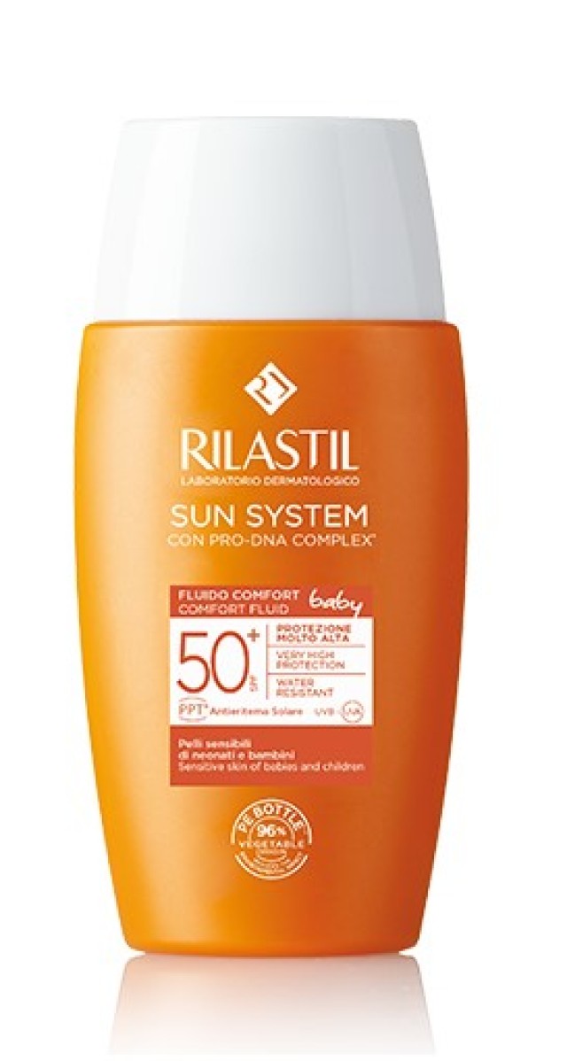 Rilastil Sun System Baby Comfort Fluid SPF50+ Αντιηλιακό Γαλάκτωμα Για Βρέφη & Παιδιά 50ml