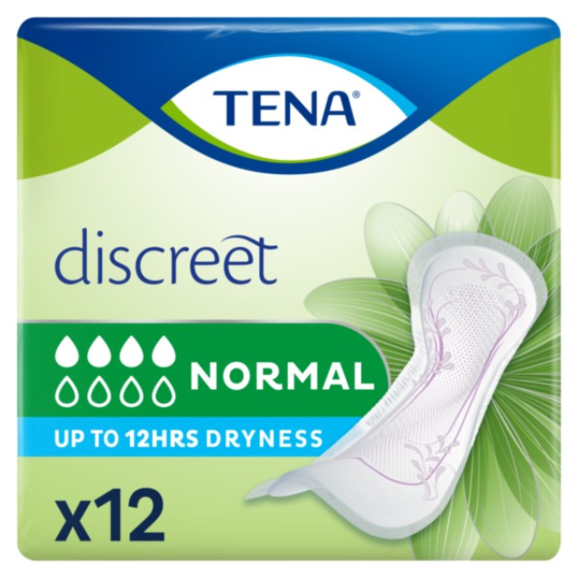 Tena Discreet Normal Σερβιέτα Ακράτειας, 12τεμ