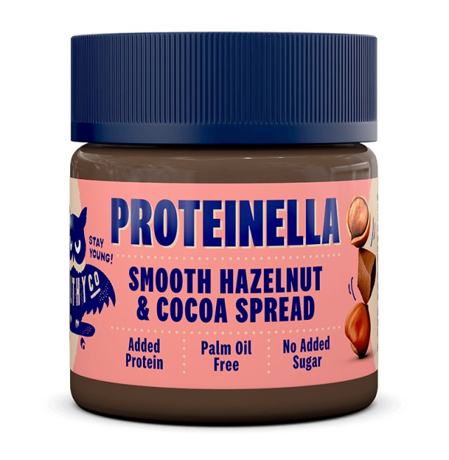 Healthy Co. Proteinella Άλλειμα Πρωτείνης Φουντουκιού Με Κακάο 200gr