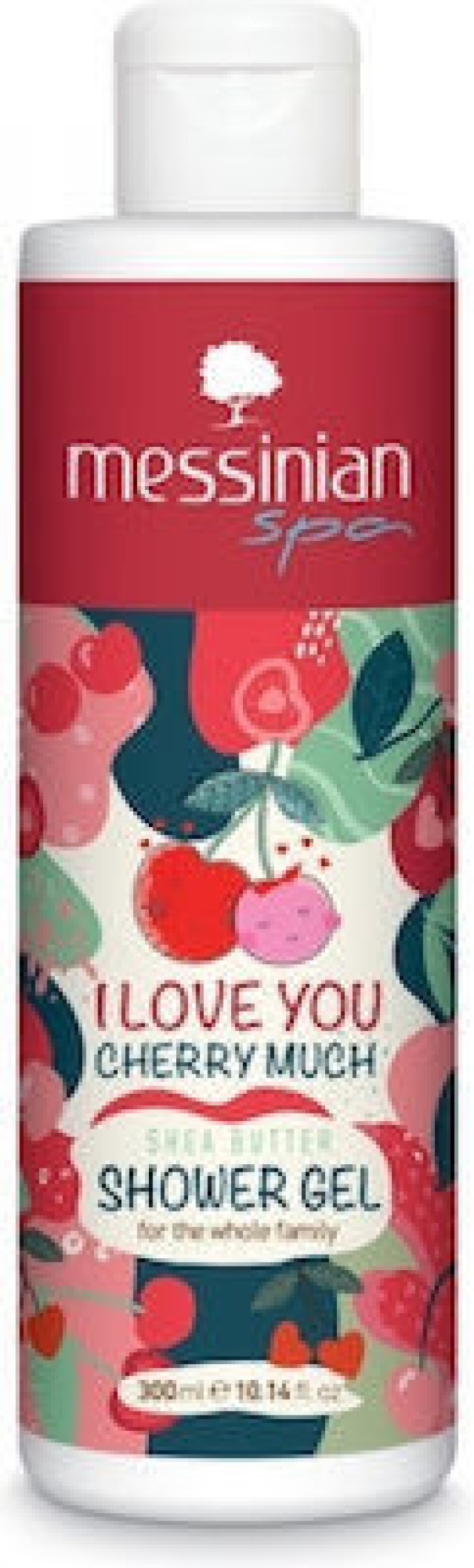 Messinian Spa I Love You Cherry Much Shower Butter 300ml