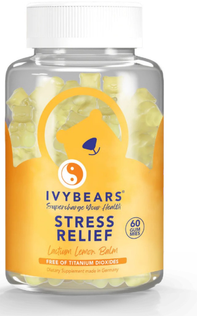 IvyBears Stress Relief Συμπλήρωμα Για Το Άγχος 60 ζελεδάκια