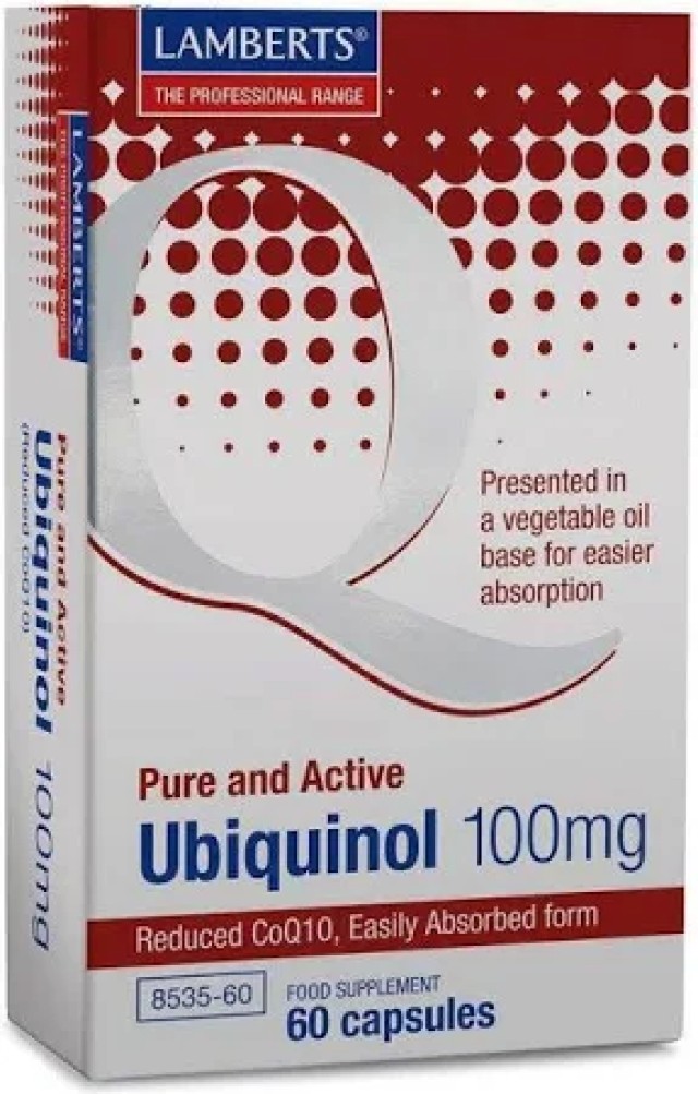 Lamberts Ubiquinol 100mg 60 capsules