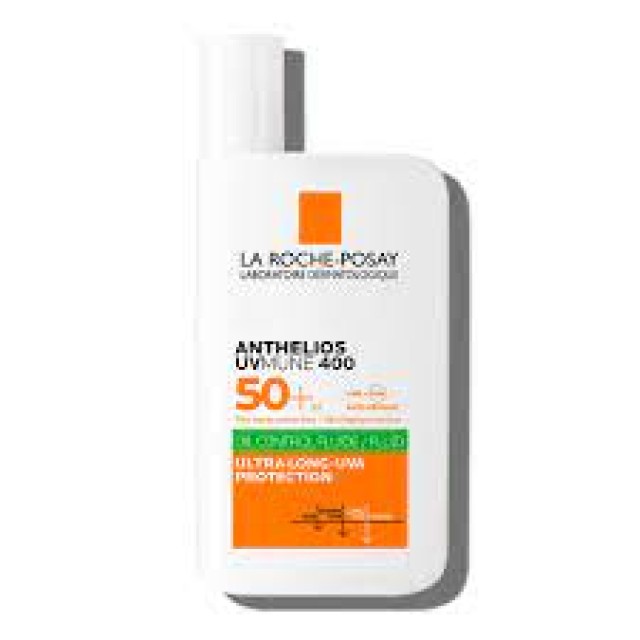 La Roche Posay Anthelios Uvmune Oil Control Fluid Αντηλιακό Λάδι Προσώπου SPF50 50ml