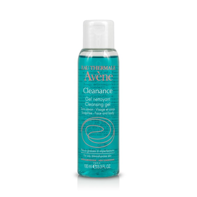 Avene Cleanance Gel Nettoyant Τζελ Καθαρισμού Προσώπου Για Λιπαρές Επιδερμίδες 100ml