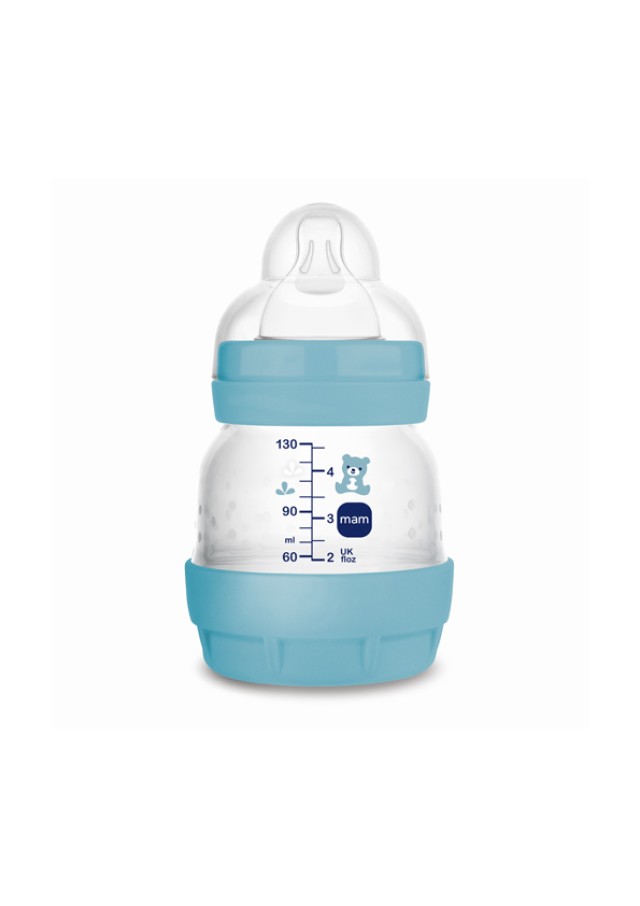 MAM Easy Start Anti-Colic Πλαστικό Μπιμπερό, 0 μηνών Μπλε 130ml