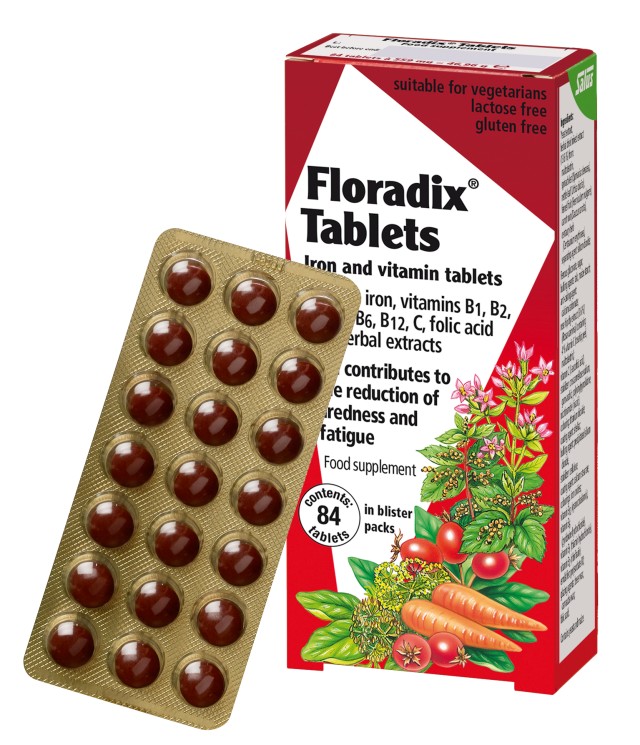 Power Health Floradix For Woman Συμπλήρωμα Διατροφής Για Γυναίκες 84tabs.