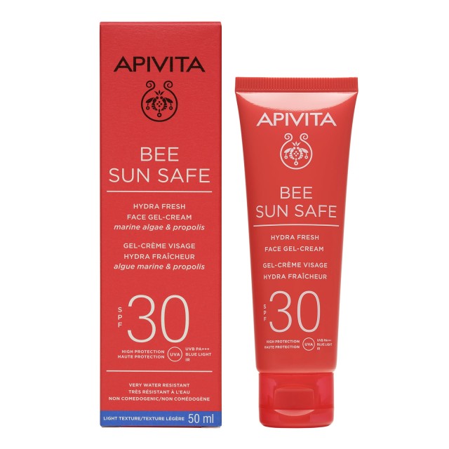 Apivita Bee Sun Safe Ενυδατική Κρέμα-Gel Προσώπου SPF30 50 ml